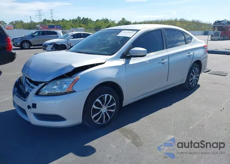 2015 Nissan Sentra Sv z USA, uszkodzony, nr VIN 3N1AB7APXFL679907